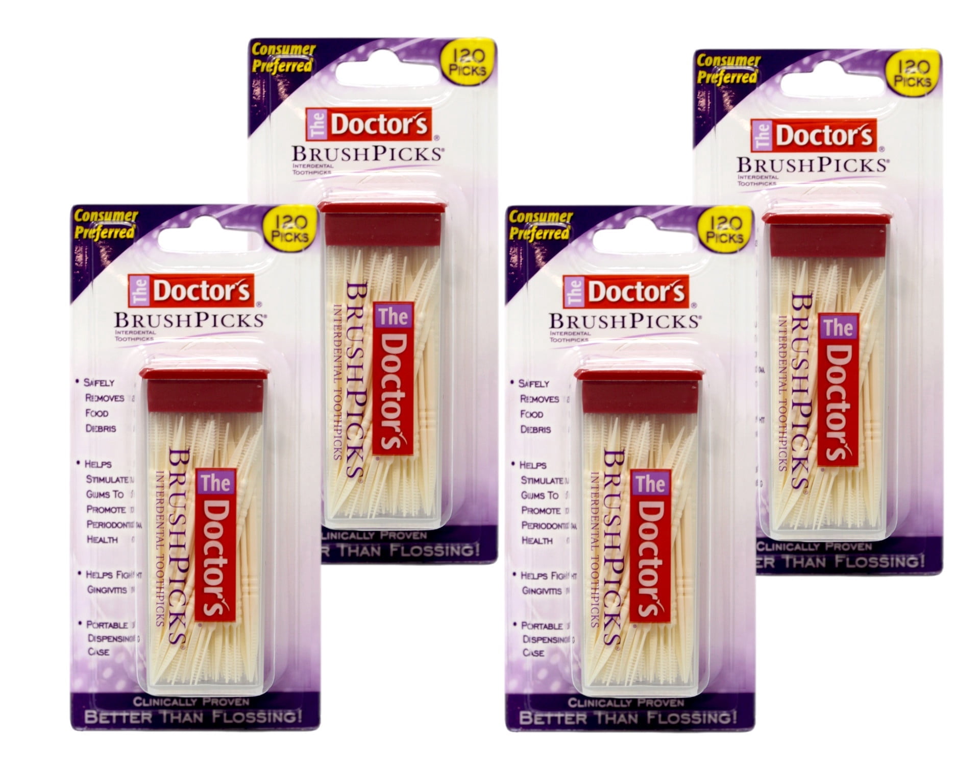 Quit Picks Toothpicks 300ct Cinnamint 3-Pack Smoking Aid Fresh