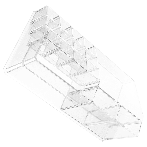 ETEREAUTY Cosmetics Organizer Acrylic Makeup Container Transparent 1Set