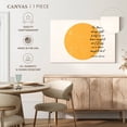 thumbnail image 5 of Elephant Stock Brave Enough Amanda Gorman Wall Art - Horizontal Canvas Wall Art - Living Room Wall Decor - Inspirational And Typography Canvas - White And Orange Decor - 12" x 8", 5 of 8