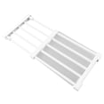 thumbnail image 1 of Shelf Dividers,PP Steel Tube Closet Tension Shelf Expandable Nail Free Wardrobe Cupboard Divider Storage Rack, 1 of 8