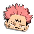 thumbnail image 1 of Adhesivo YUNEX Cool Man Anime Peking para ventanilla de coche, 5.1 pulgadas, 1 of 7
