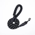 thumbnail image 1 of Dog Leash 1.5m, Long Rope Dog Leash With Padded Handle For Small To Large Dogs, Black, 1 of 3