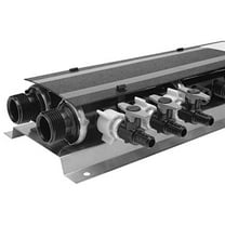 Zurn QPPM3H9C-3 Preassembled QickPort Manifolds with /2" Plastic Ball Valves, Polymer, 1