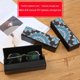 thumbnail image 1 of Caja de gafas de sol portátil de carcasa dura para gafas de cuero con pintura de diamante DIY Likrtyny Oficina Multiescena Multifunción, 1 of 9