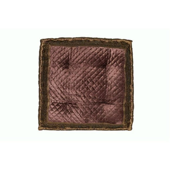 Wally Decor 09B 24 x 24 in. Quilted Box Cushion