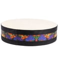 thumbnail image 2 of LNGOOR Tambourin en Bois 10” Instrument de Percussion, 2 of 8