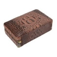 thumbnail image 3 of Cigar Humidor, Portable Cigar Box Leather Exterior  For Travel, 3 of 8