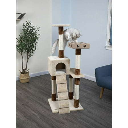 UPC: 0810602020869 | Go Pet Club Busy Box 52 in. Cat Tree House