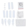 thumbnail image 2 of Resin Jewelry Molds, Resin Molds Jewelry Reusable  For Key Chains For Necklaces For Jewelry, 2 of 8