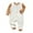 Brown, variant on Summer Baby Boys Clothing Agkizg Baby Boys Bodysuits, Baby Boys Long Sleeves Rompers, Male and Female Babies Bodysuit Color Block Button Knitted Long Sleeved Round Neck Jumpsuit