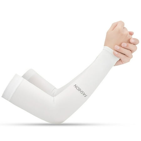 1 Pair Cooling Arm Sleeves UV Protective Absorbent Arm Cover for ...