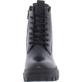 thumbnail image 3 of Franco Sarto Womens Robbie Leather Lace-Up Ankle Boots, 3 of 3