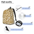 thumbnail image 7 of Wukai Gold Drops Paper Reusable Cosmetic bag,Travel Toiletry Organizer Capacity,Waterproof Puzzle Bags, 7 of 7