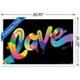 thumbnail image 3 of Jason Naylor - Love Wall Poster, 22.375" x 34", Framed, 3 of 3