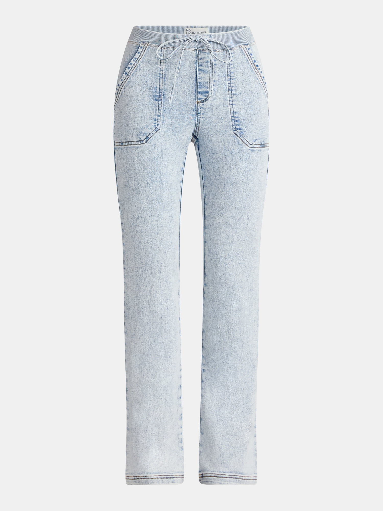 No Boundaries Rib Waist Boot Cut, Women's