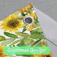 thumbnail image 5 of Spring Summer Shower Curtain, Hello Sunshine Sunflower Shower Curtains for Bathroom, Seasonal Farmhouse Holiday Bathroom Home Decor, Waterproof Fabric with Hooks 72X72 Inch, 5 of 6