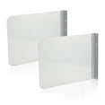 thumbnail image 3 of Mosiee 2 Pcs Stainless Steel Side Splash Guard With Screws For Sink Bathroom Kitchen, 3 of 6