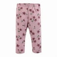 thumbnail image 5 of Hudson Baby Infant Girl Cotton Long-Sleeve Bodysuit, Pant and Shoe Set, Plum Wildflower, Newborn, 5 of 5