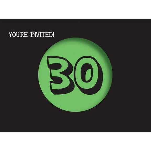 Holy Bleep 30th Birthday Party Invitations