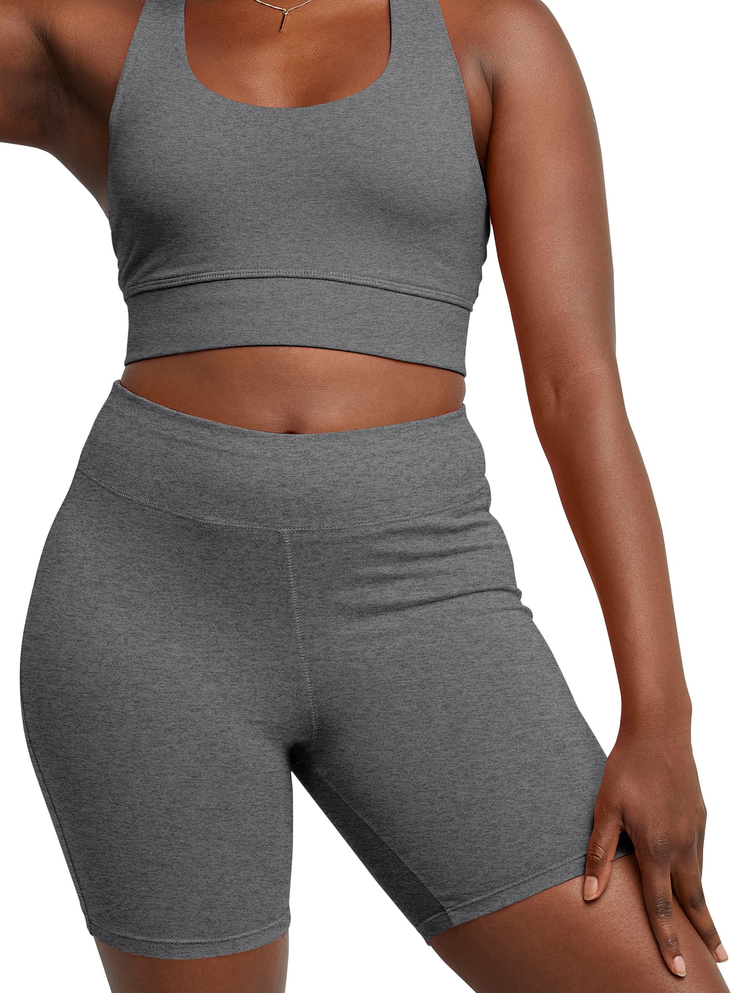 Hanes Women's Stretch Cotton Bike Short