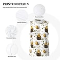 thumbnail image 3 of Pofeuu Honey Bee Insect Print Basketball Jersey, Shirts for Men Youth Basketball Jersey Crew Neck-Large, 3 of 6