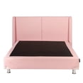 thumbnail image 2 of Box Base Cama Matrimonial + Cabecera Milan Rosa, 2 of 8