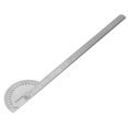 thumbnail image 4 of Angle Protractor 0‑180 Degree 2 Arm Finder Stainless Steel Woodworking Ruler Measure Tool 250mm, 4 of 14