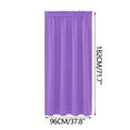 thumbnail image 1 of MTBLYS Room Darkening Curtains Blackout Heat Insulation Solid Color Silk Texture Design 1 Panel Bedroom Kitchen Window Decor, 1 of 2