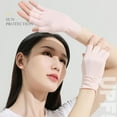 thumbnail image 6 of Women Fingerless Sun Protection Gloves Half Finger Anti-UV Sof' Gloves, 6 of 10