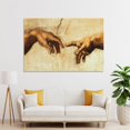 thumbnail image 4 of Creation of Adam Hand of God Religion Canvas Art Poster And Wall Art Picture Print Modern Family Bedroom Decor Posters,Unframe-style,28×41inch (70×105cm), 4 of 8