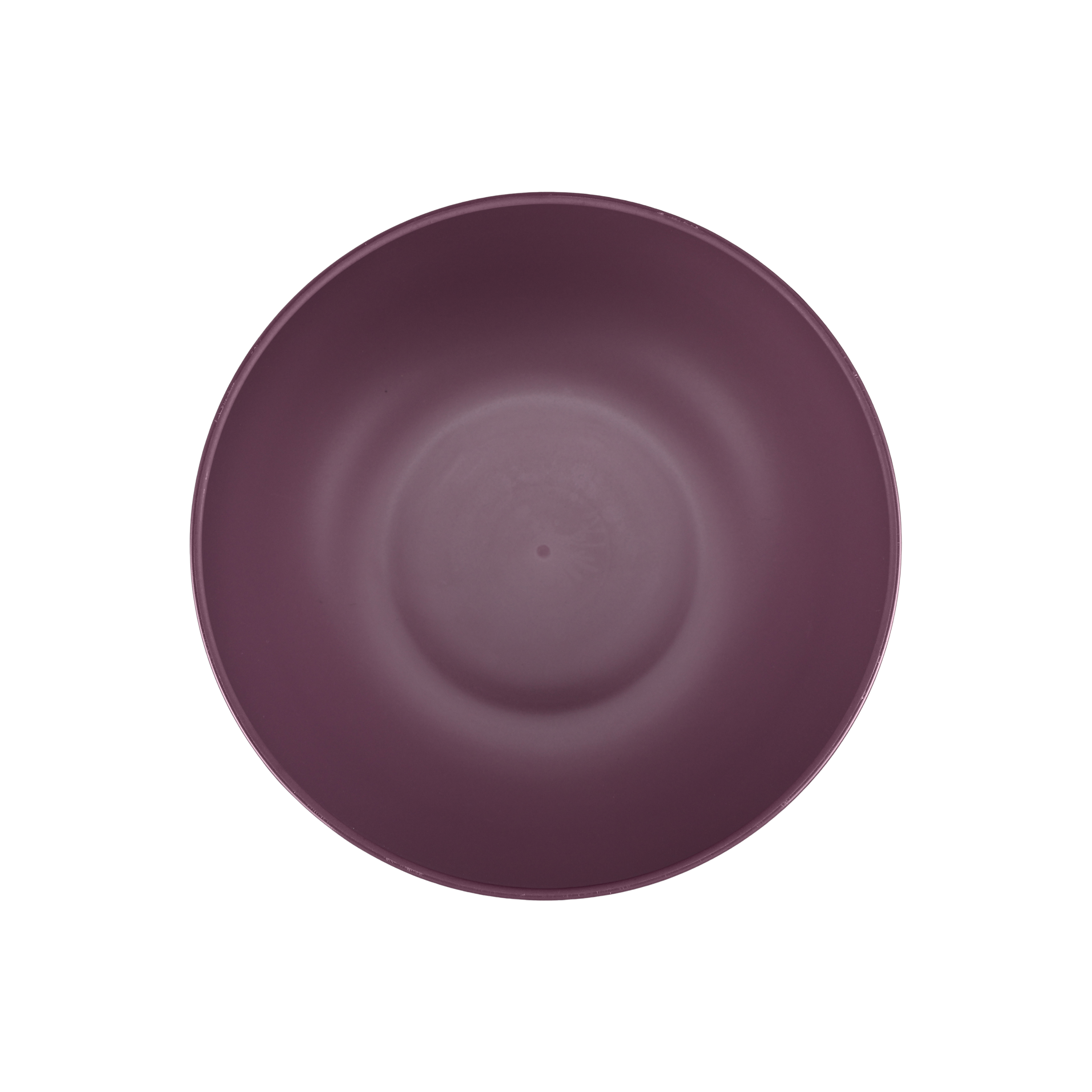 Mainstays - Purple Round Plastic Cereal Bowl, Interwoven Braided Etched, 38-Ounce