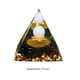 thumbnail image 4 of Crystal Energy Generator Pyramid Gold Foil Piedra Curativa Recolección Positiva, 4 of 8