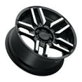 thumbnail image 2 of Black Rhino Cast Aluminum Rim BRMSA 17X8.5 5X5.0 M-BLK-MCH -18MM, 1785MSA-85127F71, 2 of 3