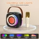thumbnail image 2 of Bocina JYX, Altavoz Bluetooth Portátil con Micrófonos Inalámbricos y Luces LED de Colores, D39, 2 of 9