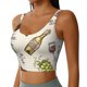 thumbnail image 2 of Balery Grapes Bbottles Wine Sujetadores deportivos con espalda cruzada para mujer, acolchados, sin costuras, de alto impacto, ideales para yoga, gimnasio, entrenamiento y fitness.-Medium, 2 of 8