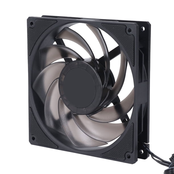 Ventilador De Caja, Ventilador Enfriador De Caja Almohadilla De Silicona 5V ARGB Reverse 9 Cuchillas 2000RPM MFDB Rodamiento De Presión Dinámica Para PC