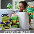 thumbnail image 4 of Teenage Mutant Ninja Turtles: Mutant Mayhem Plush Toys, 8 Inch TMNT Soft Dolls, 4 of 6