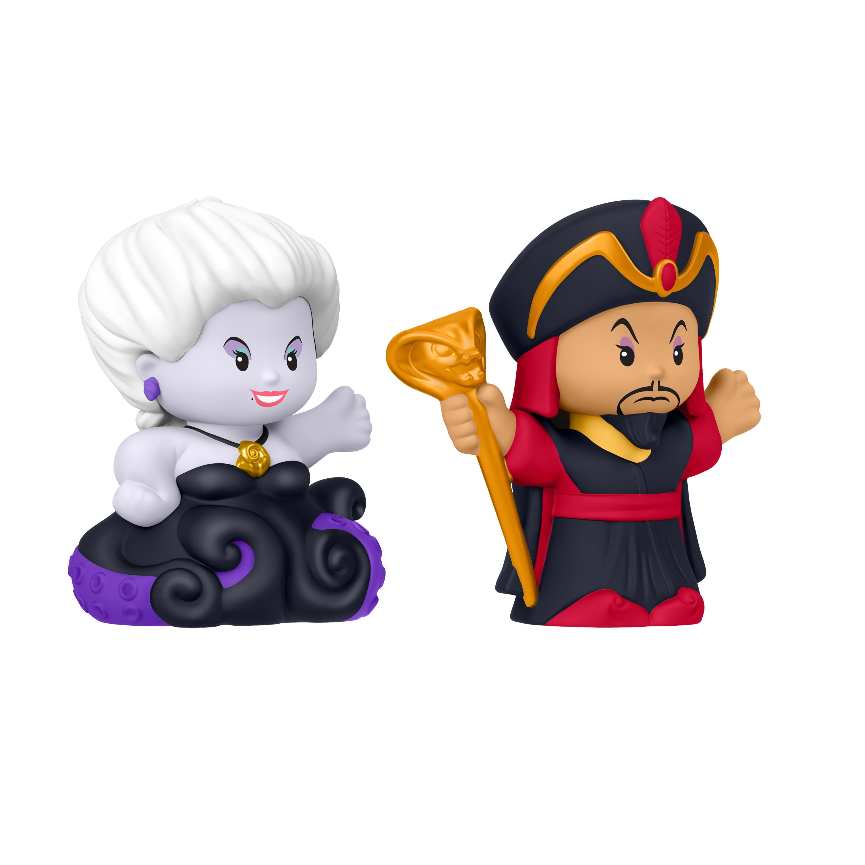 Little People Collector DISNEY Villains Jafar & Ursula Special Edition Set for Fans, 2 Figures