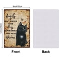 thumbnail image 2 of Black Cat Metal Tin Signs Vintage Funny Animal Restaurants Art Iron Rustic Wall Decor Plaque Retro Metal Poster Decor Cat Decor Signs for Bar Home Wall Decoration, 2 of 8