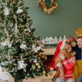 thumbnail image 3 of Colgante de árbol de Navidad para decoración del hogar, adornos de campana de muñeca de Ángel de alce acrílico, Feliz Navidad, regalo de Año Nuevo, 2023, 2024, 3 of 4