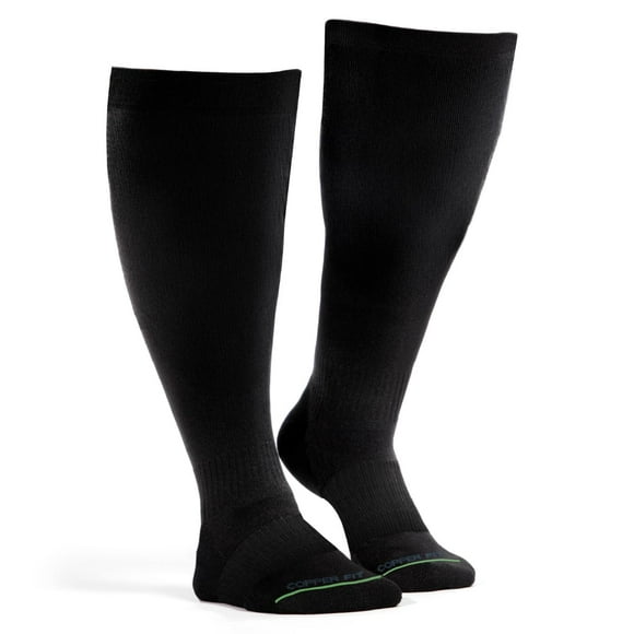 Copper Fit Chaussettes Larges en Viscose de Bambou Extra Douces et Confortables pour Hommes et Femmes Faciles à Enfiler, Faciles à Enlever, Circulation et Soulagement par Gonflement pour Voyage, Infirmières, Course et Récupération (3