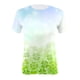 thumbnail image 4 of Fiudx Liquidación de Ofertas Flash San Patricio Día Moda Mujer Cuello Redondo Casual Manga Corta Impreso Señoras Tops Blusa, 4 of 4