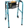 Carex Explorer® Aluminium Rolling Walker with 5" Wheels and Organizer, Foldable, 300 lb Capacity
