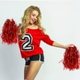 thumbnail image 2 of Pompon de Cheerleading Rouge pour Animaux de Compagnie Réutilisable et Vibrant Parfait pour Enfants et Adultes, 2 of 8