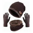 thumbnail image 1 of 4 Conjunto Gorro Bufanda Guantes Frío Tejido Lana Unisex, 1 of 8