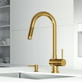 thumbnail image 2 of Vigo Kitchen Soap Dispenser In Matte Brushed Gold, 2 of 8