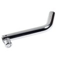 thumbnail image 2 of Master Lock Starter Sentry Trailer Hitch Pin 1495DAT Bent Pin; 5/8 Inch Diameter; 3 Inch Length; Class III/IV Hitch; With Pivot Lock; Without Cap; Single; Hardened Steel; Chrome Plated, 2 of 3