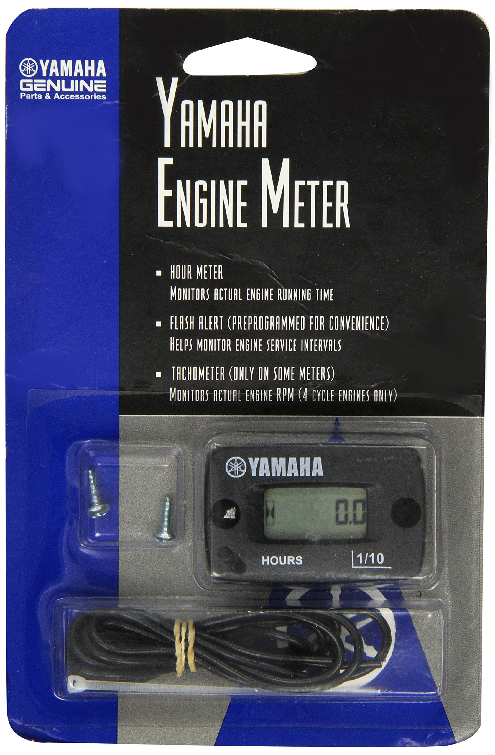 Yamaha ENG-METER-2C-01 Automatic Deluxe Hour Meter for Yamaha Grizzly 300