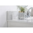thumbnail image 4 of 36 inch single bathroom vanity in white with backsplash, 4 of 8