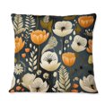 thumbnail image 3 of Designart "Modern Botanical Abstraction I" Midcentury Throw Pillow - Mid-Century Pillow For Couch - Insert And Pillows Covers For Living Room Decor, 3 of 5